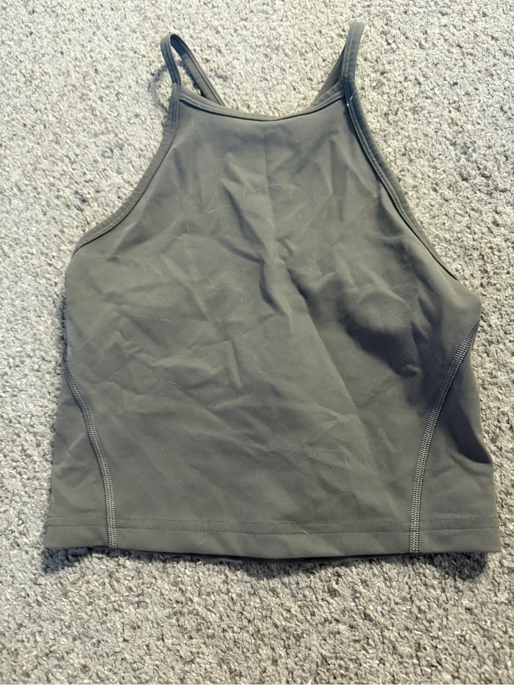 Lulu lemon High Neck Cropped Tank Top -